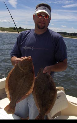 Man with Flounder